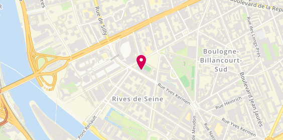 Plan de Saint Maclou, 892 Rue Yves Kermen, 92100 Boulogne-Billancourt