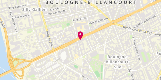 Plan de Laurie, 29 avenue du Général Leclerc, 92100 Boulogne-Billancourt