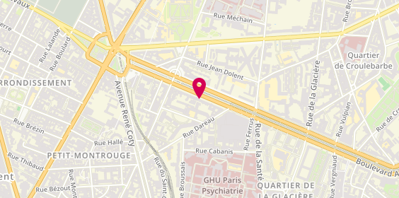 Plan de Fourmanoir Annie, 37 Boulevard Saint-Jacques, 75014 Paris