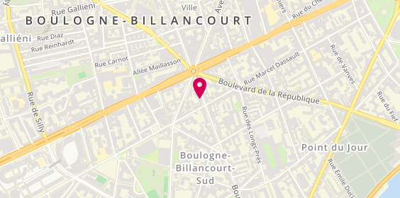 Plan de Troifoirien, 206 Boulevard Jean Jaurès, 92100 Boulogne-Billancourt