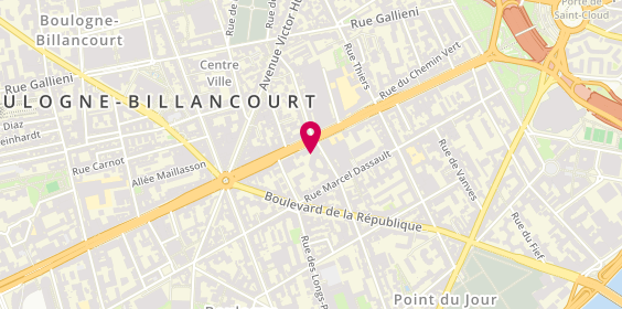 Plan de Lapeyre, 79 avenue Edouard Vaillant, 92100 Boulogne-Billancourt