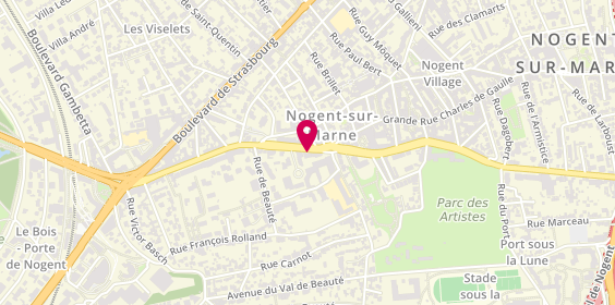 Plan de TODE - Nogent-sur-Marne, 66 grande Rue Charles de Gaulle, 94130 Nogent-sur-Marne