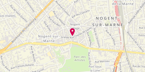 Plan de Home Enzo, 119 grande Rue Charles de Gaulle, 94130 Nogent-sur-Marne