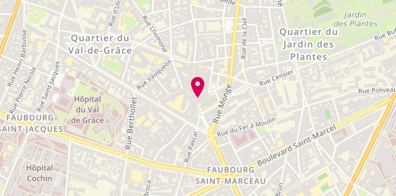 Plan de Coustou Droguerie, 133 Rue Mouffetard, 75005 Paris