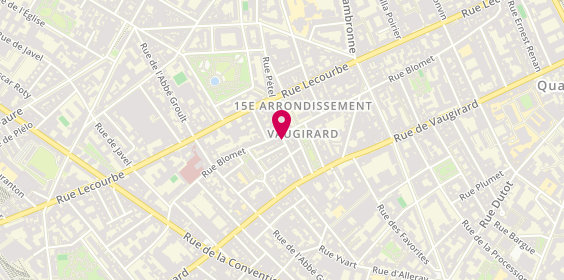 Plan de L'Objet retrouvé, 2 Rue Maublanc, 75015 Paris