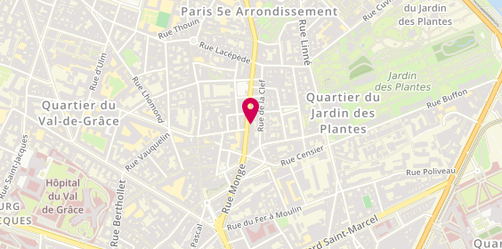 Plan de Dobdeck, 87 Rue Monge, 75005 Paris