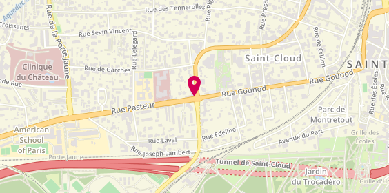 Plan de La Maison de Céline, 1 Boulevard de la République, 92210 Saint-Cloud