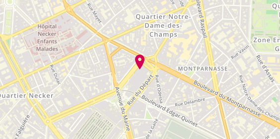 Plan de Domea Montparnasse, 3 Rue de l'Arrivée, 75015 Paris
