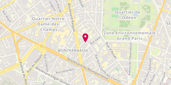 Plan de Ateliernumero7, 46 Rue Notre Dame des Champs, 75006 Paris