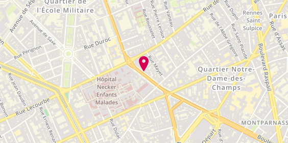 Plan de Les Trésors de la Médina, 9 Boulevard Montparnasse, 75006 Paris