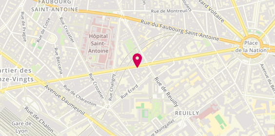 Plan de Gifi, 106 Boulevard Diderot, 75012 Paris