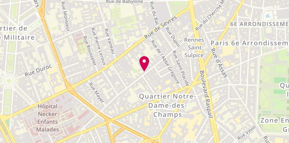 Plan de Patachine, 86 Rue du Cherche-Midi, 75006 Paris