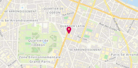 Plan de Troifoirien, 57 Boulevard Saint-Michel, 75005 Paris