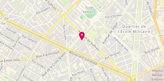 Plan de K B M Centre Chopin, Num Voie 44 A 50
44 Rue Sebastien Mercier, 75015 Paris