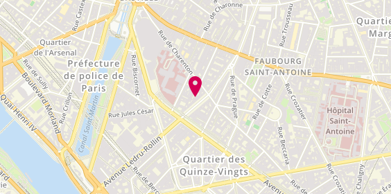 Plan de Hifigeny Mobilier luxe Paris, 67 avenue Ledru Rollin, 75012 Paris