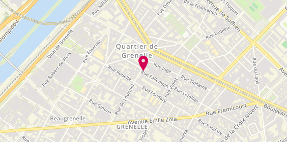 Plan de Mille et Une Déco, 15 Rue de Lourmel, 75015 Paris