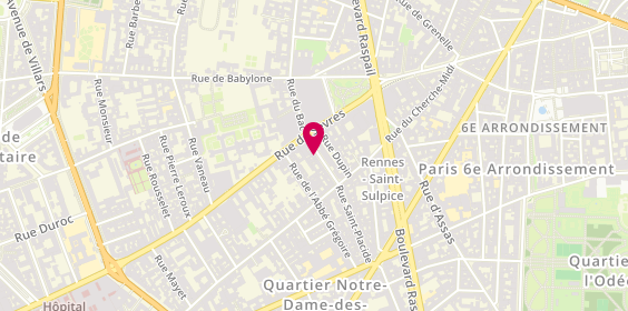 Plan de Blancorama, 12 Rue Saint-Placide, 75006 Paris