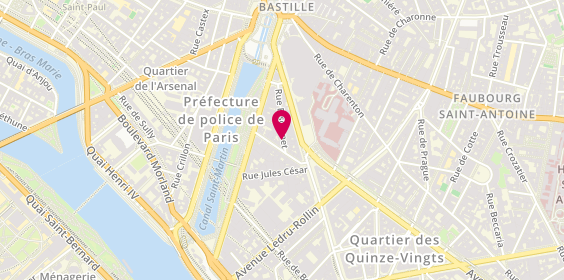Plan de DEC Diffusion Eclairage Conseil, 3 Rue Biscornet, 75012 Paris