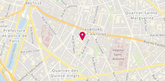 Plan de Bohemians Paris, Square Trousseau
22 Rue Charles Baudelaire, 75012 Paris