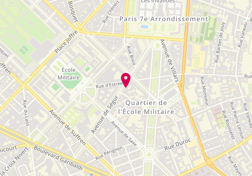 Plan de Decoled, 31 avenue de Ségur, 75007 Paris