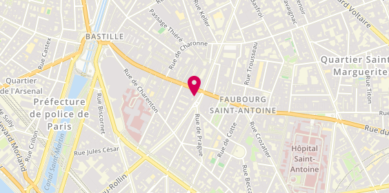 Plan de Tissandiers de France, 85 avenue Ledru Rollin, 75012 Paris