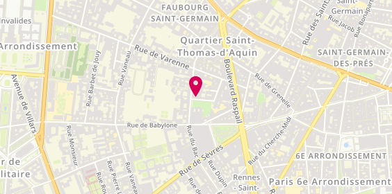 Plan de BLANCHARD Martin, 8 Rue de Commaille, 75007 Paris