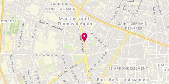 Plan de Alessi Store, 31 Boulevard Raspail, 75007 Paris