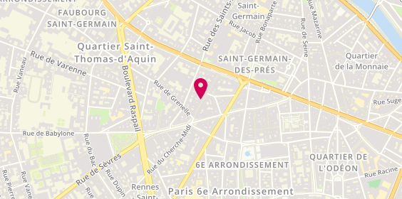 Plan de La boutique de Louise, 32 Rue du Dragon, 75006 Paris