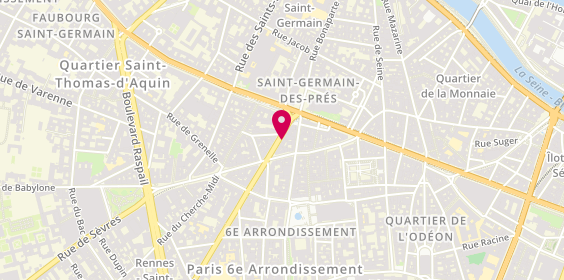 Plan de Boutique Estéban Saint-Germain-des-Prés, Paris 6e arr, 49 Rue de Rennes, 75006 Paris