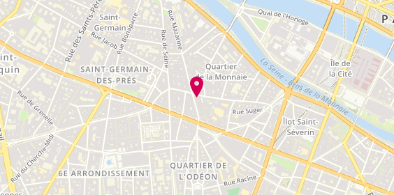 Plan de Moleskine, 63 Rue Saint-André des Arts, 75006 Paris