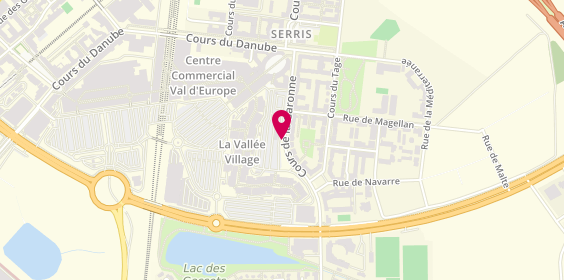 Plan de Polo Factory Store la Vallee Cw (671), La Vallée Village Unit 32 3 Cours Garonne, 77700 Serris