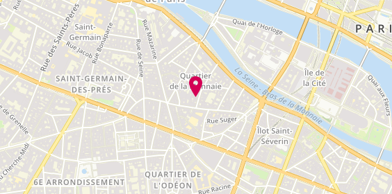 Plan de Anne-Marie Zahar, 25 Rue des Grands Augustins, 75006 Paris