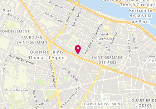 Plan de Gainville Galerie, 198 Boulevard Saint-Germain, 75007 Paris