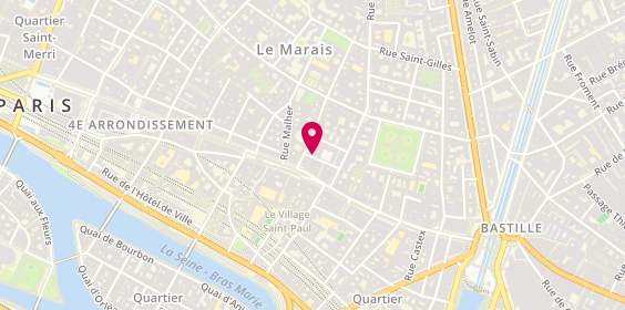 Plan de The Muisca, 8 Rue d'Ormesson, 75004 Paris