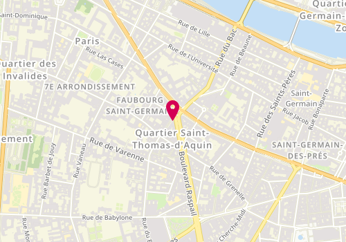 Plan de Saint Maclou, 2 Boulevard Raspail, 75007 Paris
