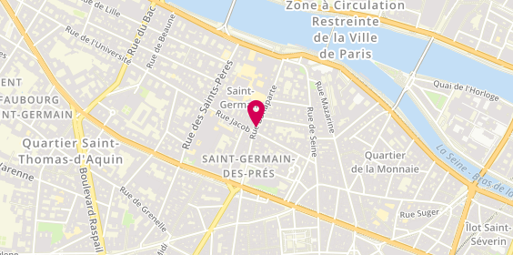 Plan de Little Greene, 21 Rue Bonaparte, 75006 Paris