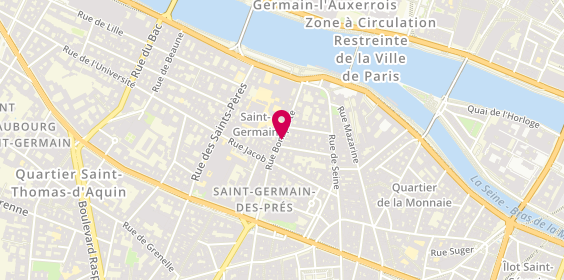 Plan de Fortuny, 17 Rue Bonaparte, 75006 Paris