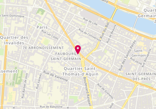 Plan de Silvera, 209 Boulevard Saint-Germain, 75007 Paris