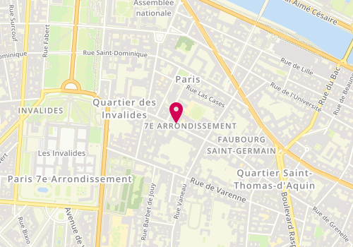 Plan de EMBLEM, 122 Rue de Grenelle, 75007 Paris