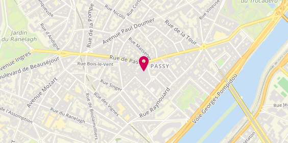Plan de Sostrene Grene, Centre Commercial Passy Plaza
53 Rue de Passy, 75016 Paris