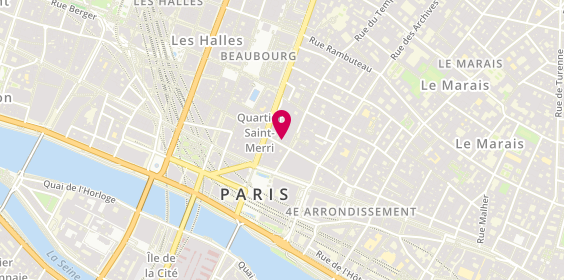 Plan de Le Petit Souk, 50 Rue de la Verrerie, 75004 Paris