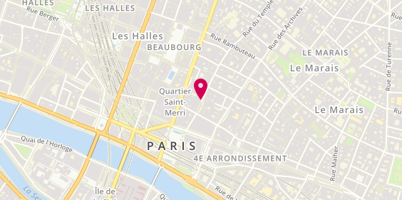 Plan de Kaolin, 17 Rue du Temple, 75004 Paris