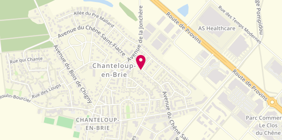 Plan de La Foir'fouille, Chene Saint Fiacre, 77600 Chanteloup-en-Brie
