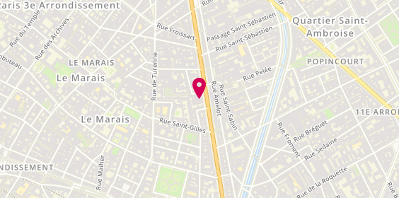 Plan de Ressource Peintures Paris le Marais, 87 Boulevard Beaumarchais, 75003 Paris