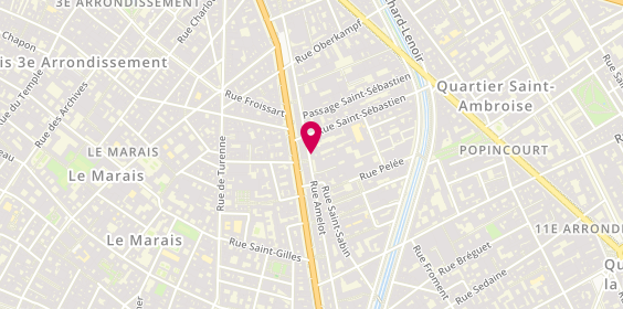 Plan de Poublan Sa, 70 Rue Amelot, 75011 Paris