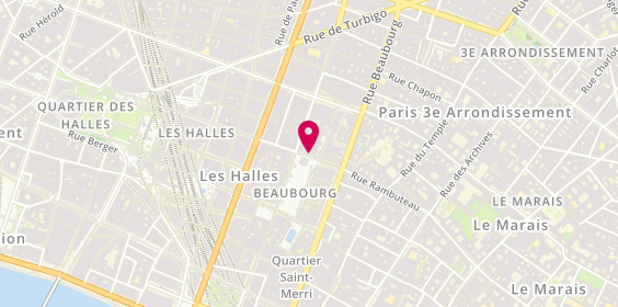Plan de Leroy Merlin, 52 Rue Rambuteau, 75003 Paris