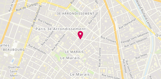 Plan de Sabre, 39 Rue de Poitou, 75003 Paris