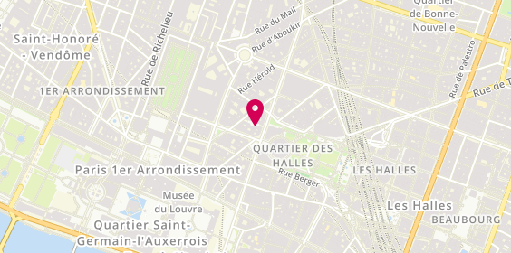 Plan de Verrerie des Halles, 15 Rue du Louvre, 75001 Paris