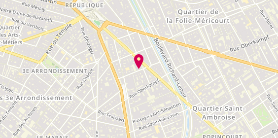 Plan de Céladon, 17 Rue de Crussol, 75011 Paris