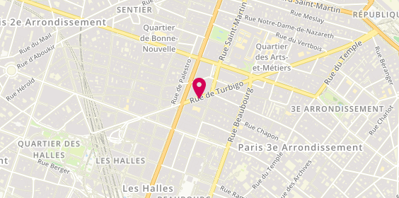 Plan de Beldy, 32 rue de Turbigo, 75003 Paris